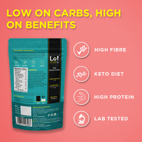 Lo! Foods Keto Coconut Cookies